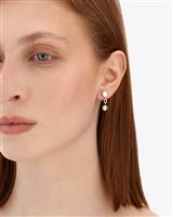 Earrings Nanis Woman Sway in Yellow Gold Diamante 0.05 Ct OS14-615 - OS14-615